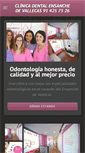Mobile Screenshot of clinicadentalensanchedevallecas.com